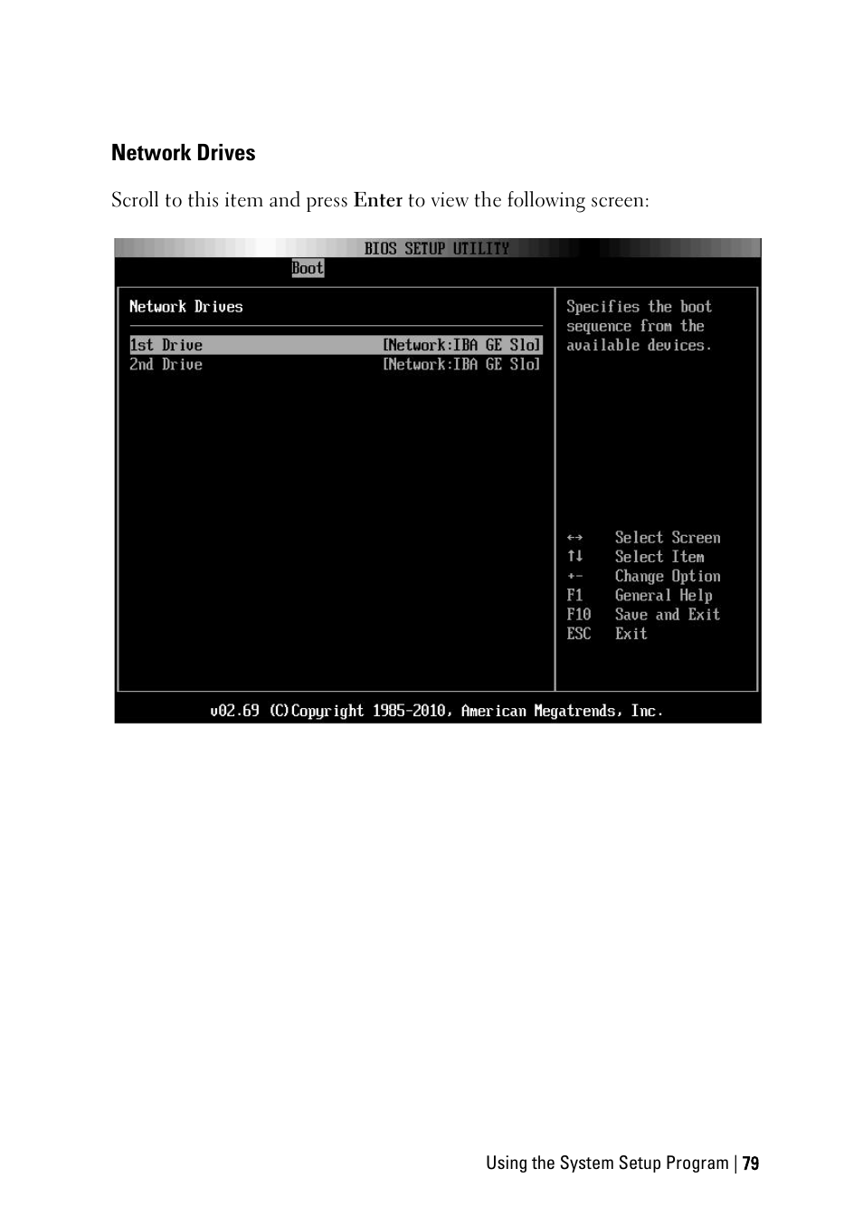 Network drives | Dell PowerEdge C6145 User Manual | Page 79 / 250