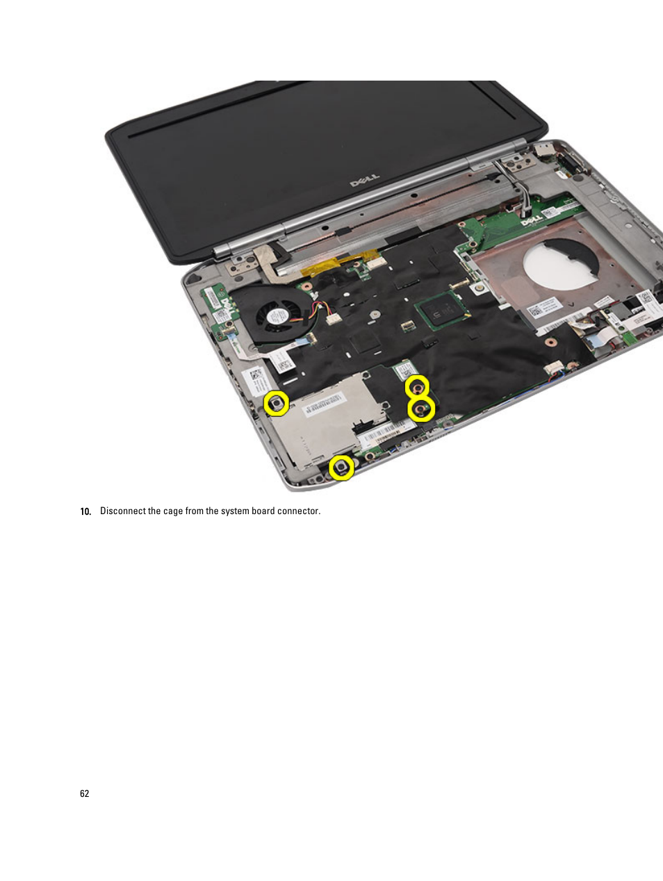 Dell Latitude E5420M (Early 2011) User Manual | Page 62 / 159