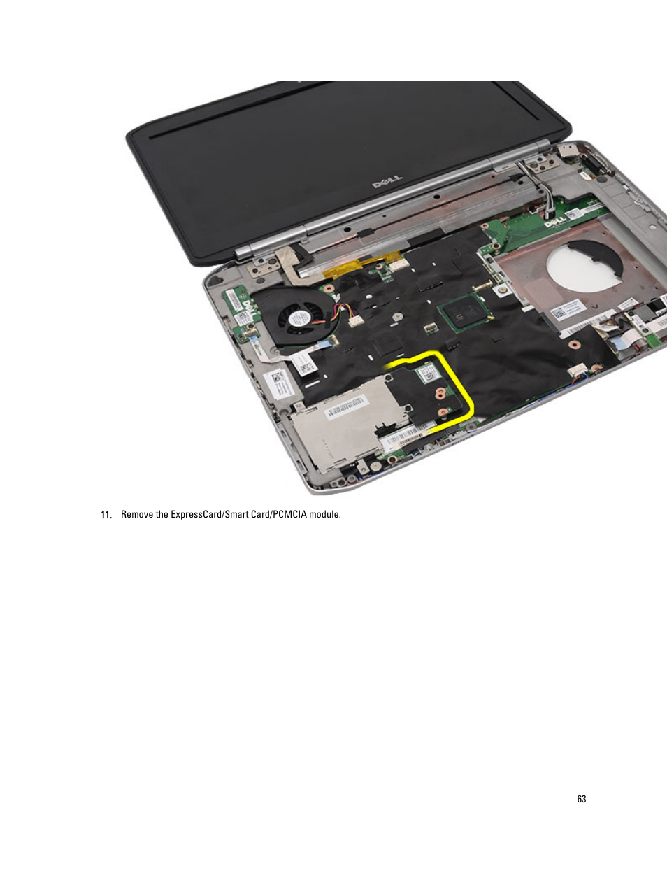 Dell Latitude E5420M (Early 2011) User Manual | Page 63 / 159