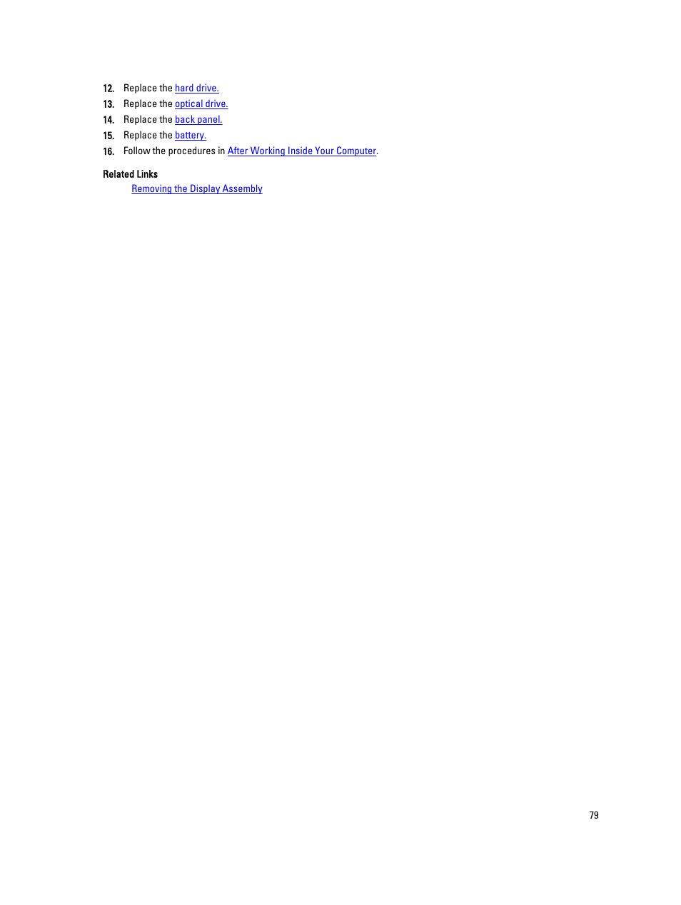 Dell Latitude E5420M (Early 2011) User Manual | Page 79 / 159