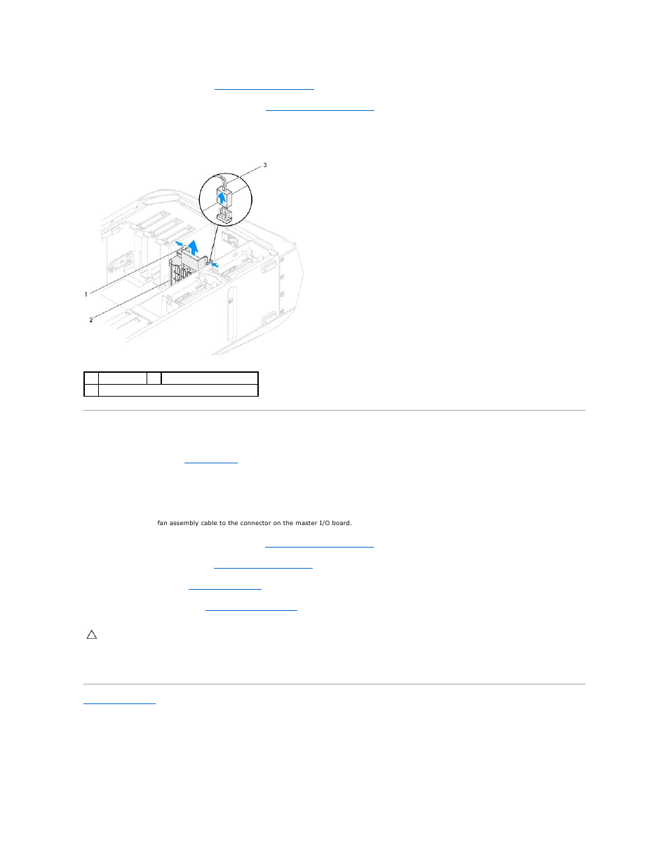 Replacing the pci-fan assembly | Dell Alienware Aurora R3 (Early 2011) User Manual | Page 13 / 64