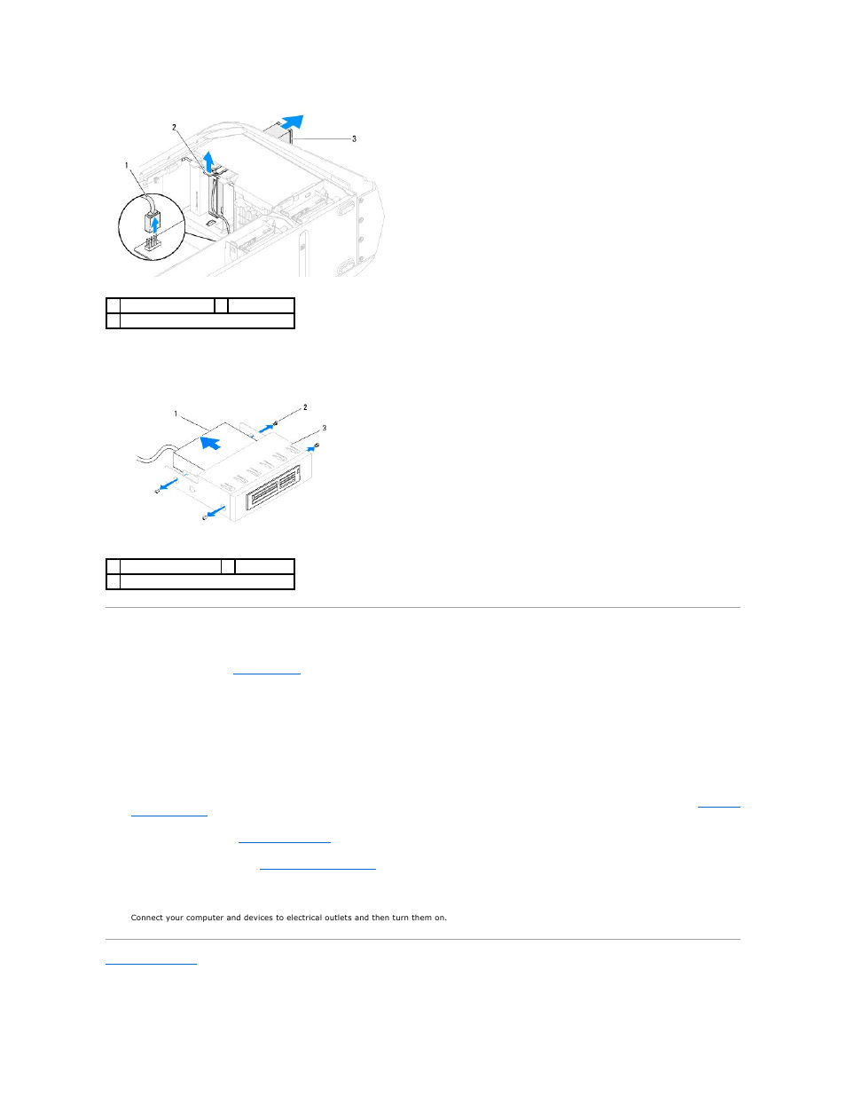 Replacing the media card reader | Dell Alienware Aurora R3 (Early 2011) User Manual | Page 19 / 64
