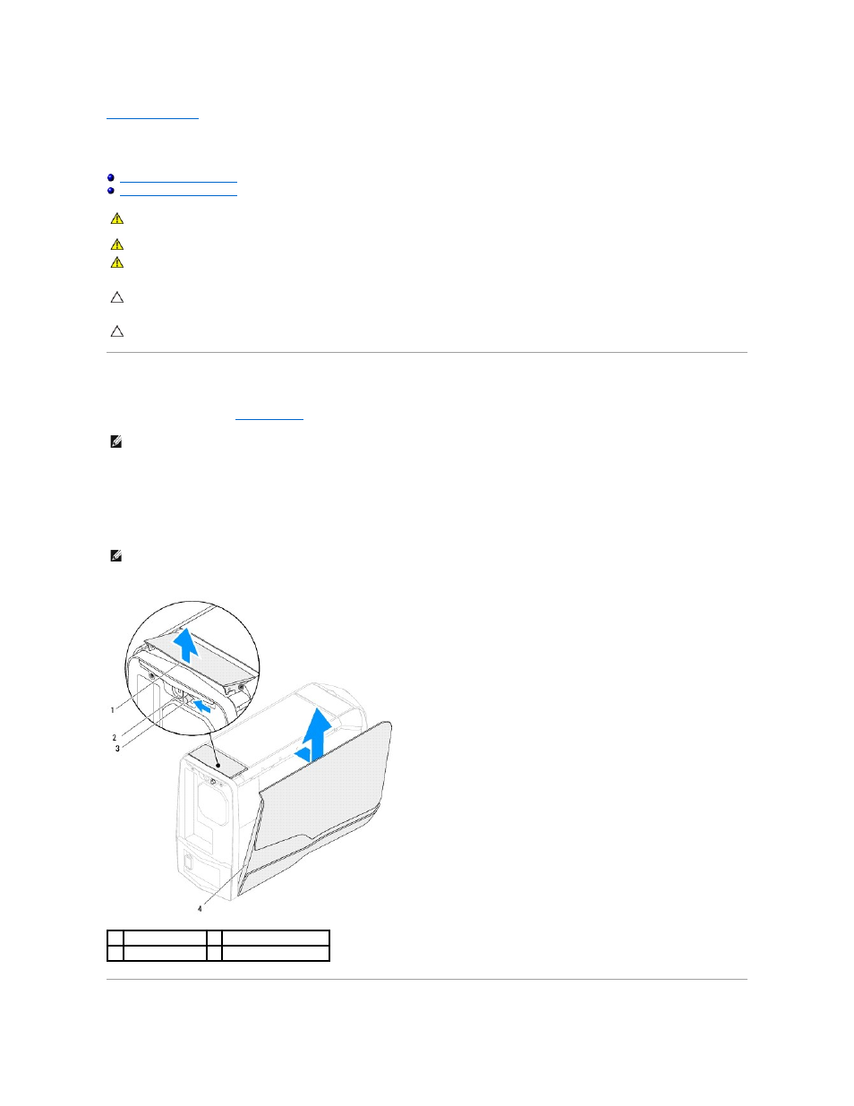 Left side-panel, Removing the left side-panel | Dell Alienware Aurora R3 (Early 2011) User Manual | Page 22 / 64