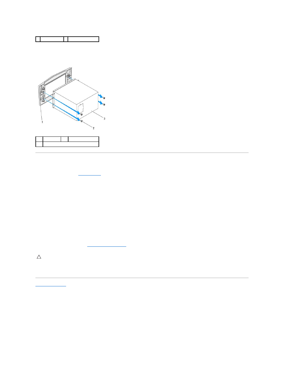 Replacing the power supply | Dell Alienware Aurora R3 (Early 2011) User Manual | Page 36 / 64