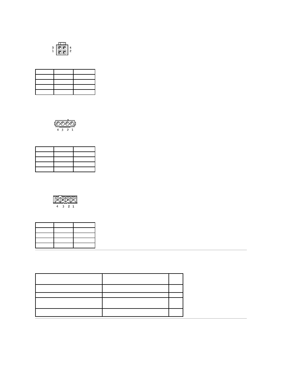Placement of dell-installed cards, Dc power connector p7 | Dell Dimension 8300 User Manual | Page 46 / 49