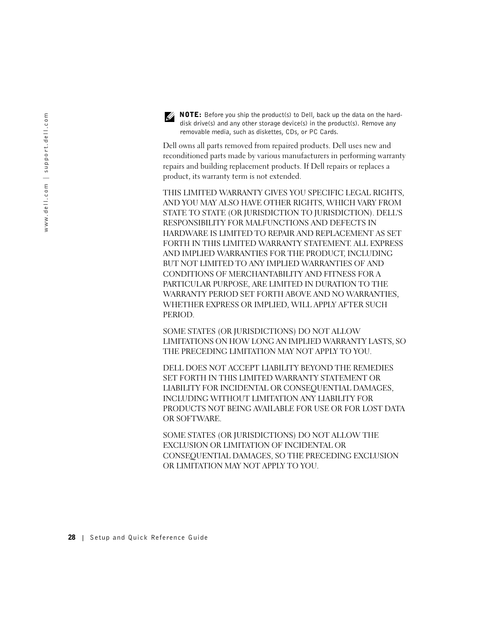 Dell OptiPlex GX50 User Manual | Page 29 / 103