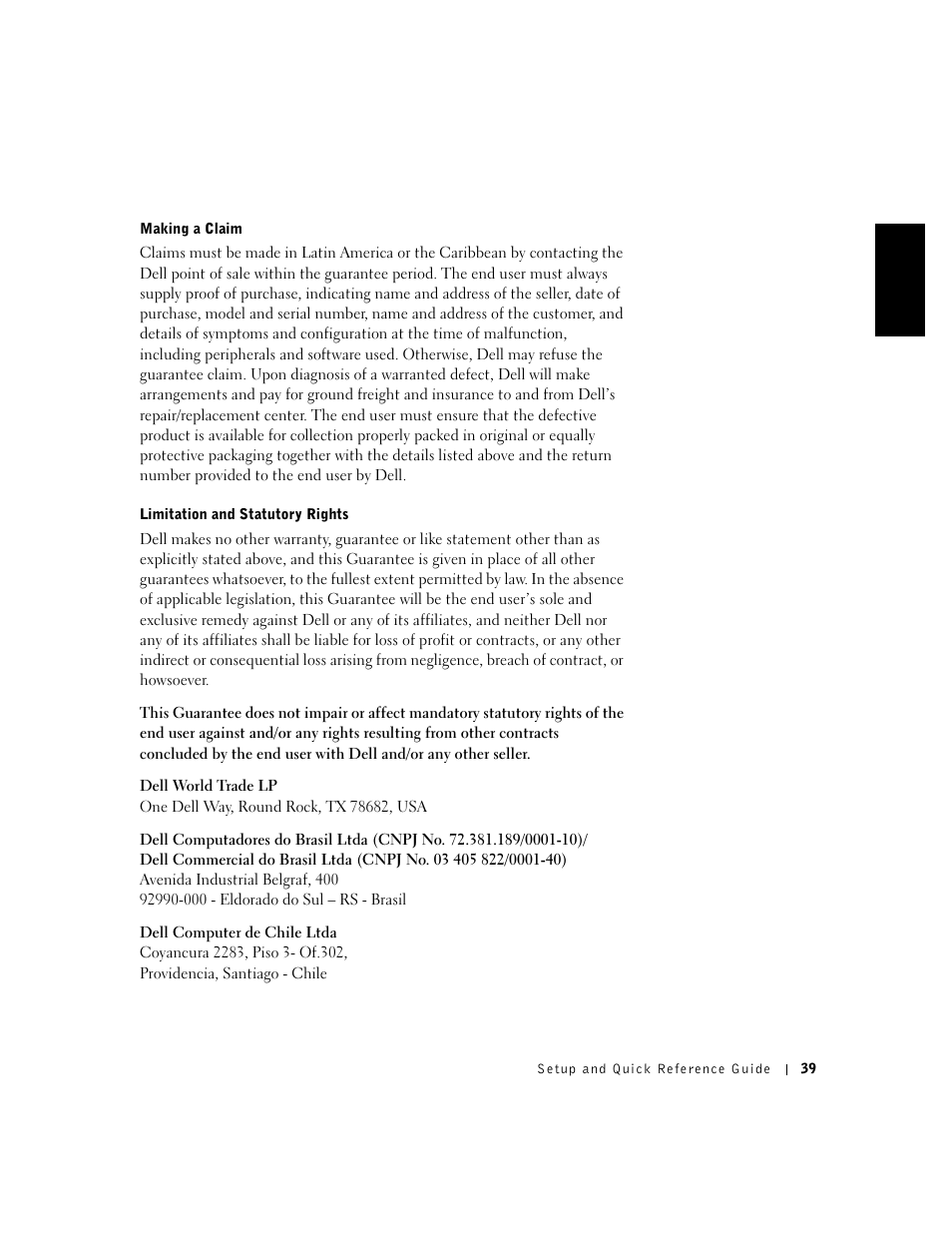 Dell OptiPlex GX50 User Manual | Page 40 / 103