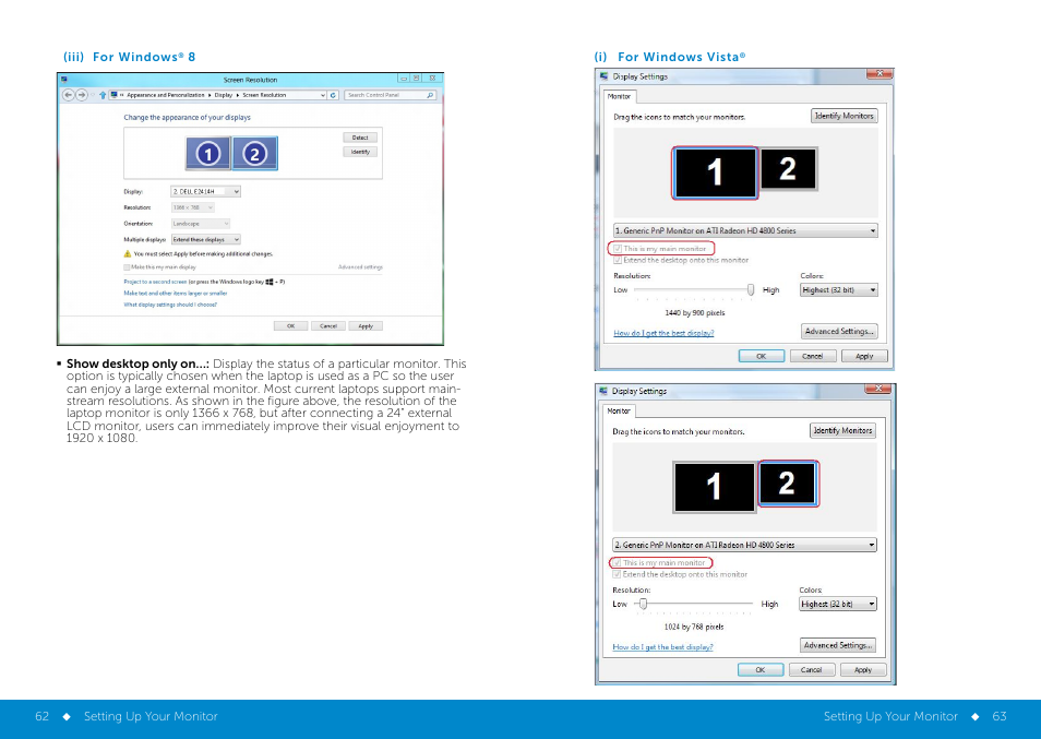 Dell E2414H Monitor User Manual | Page 32 / 34