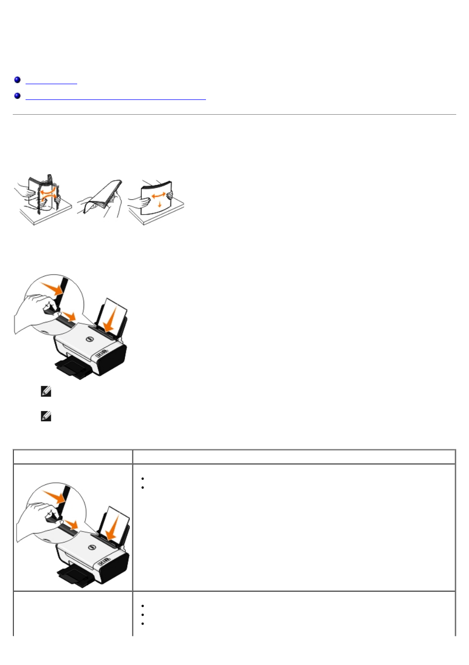 Loading paper and originals, Loading paper | Dell V105 All In One Inkjet Printer User Manual | Page 18 / 68