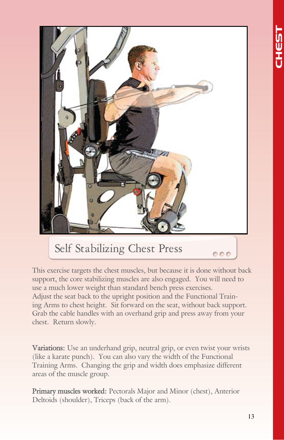 BodyCraft Strength Training System User Manual | Page 15 / 65