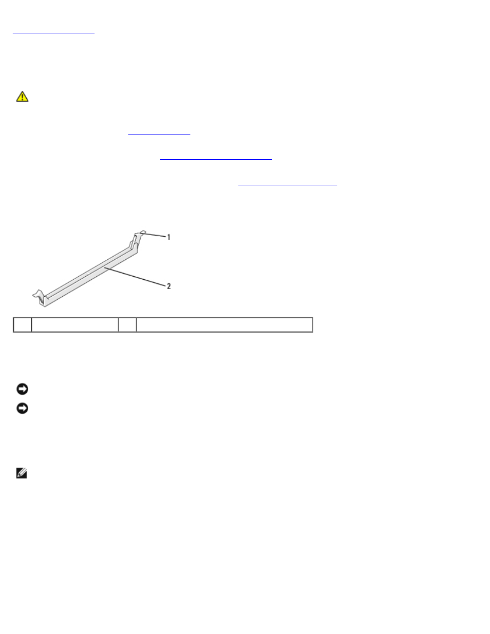 Replacing memory module(s) | Dell XPS 430 (Mid 2008) User Manual | Page 8 / 54