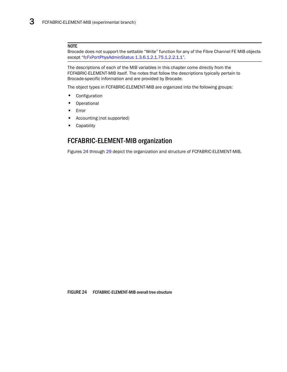 Fcfabric-element-mib organization | Dell POWEREDGE M1000E User Manual | Page 114 / 382