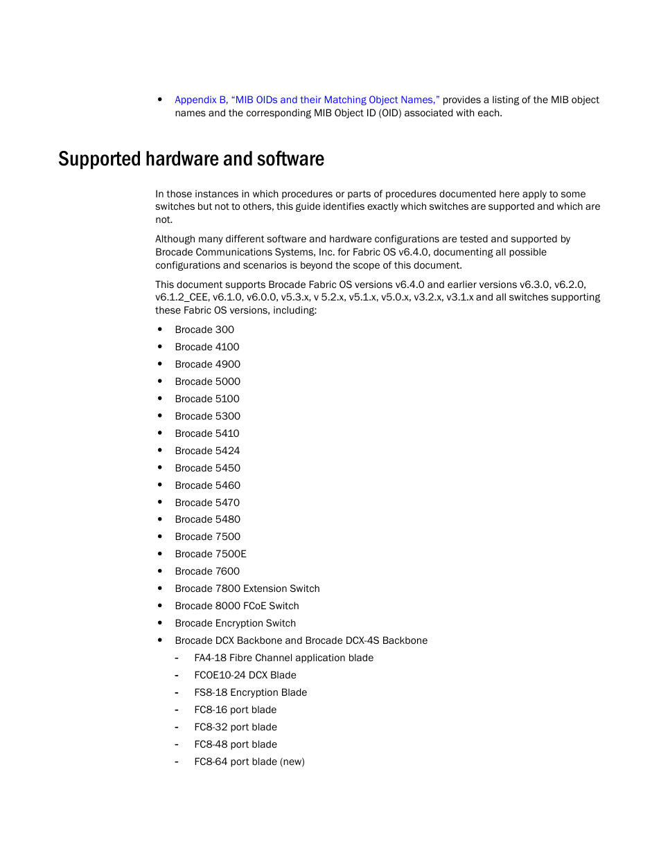 Supported hardware and software | Dell POWEREDGE M1000E User Manual | Page 12 / 382