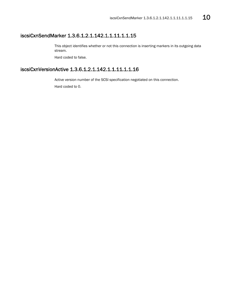 Iscsicxnsendmarker 1.3.6.1.2.1.142.1.1.11.1.1.15 | Dell POWEREDGE M1000E User Manual | Page 323 / 382