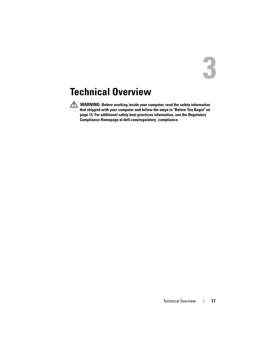 Technical overview | Dell XPS 8500 (Early 2012) User Manual | Page 17 / 136