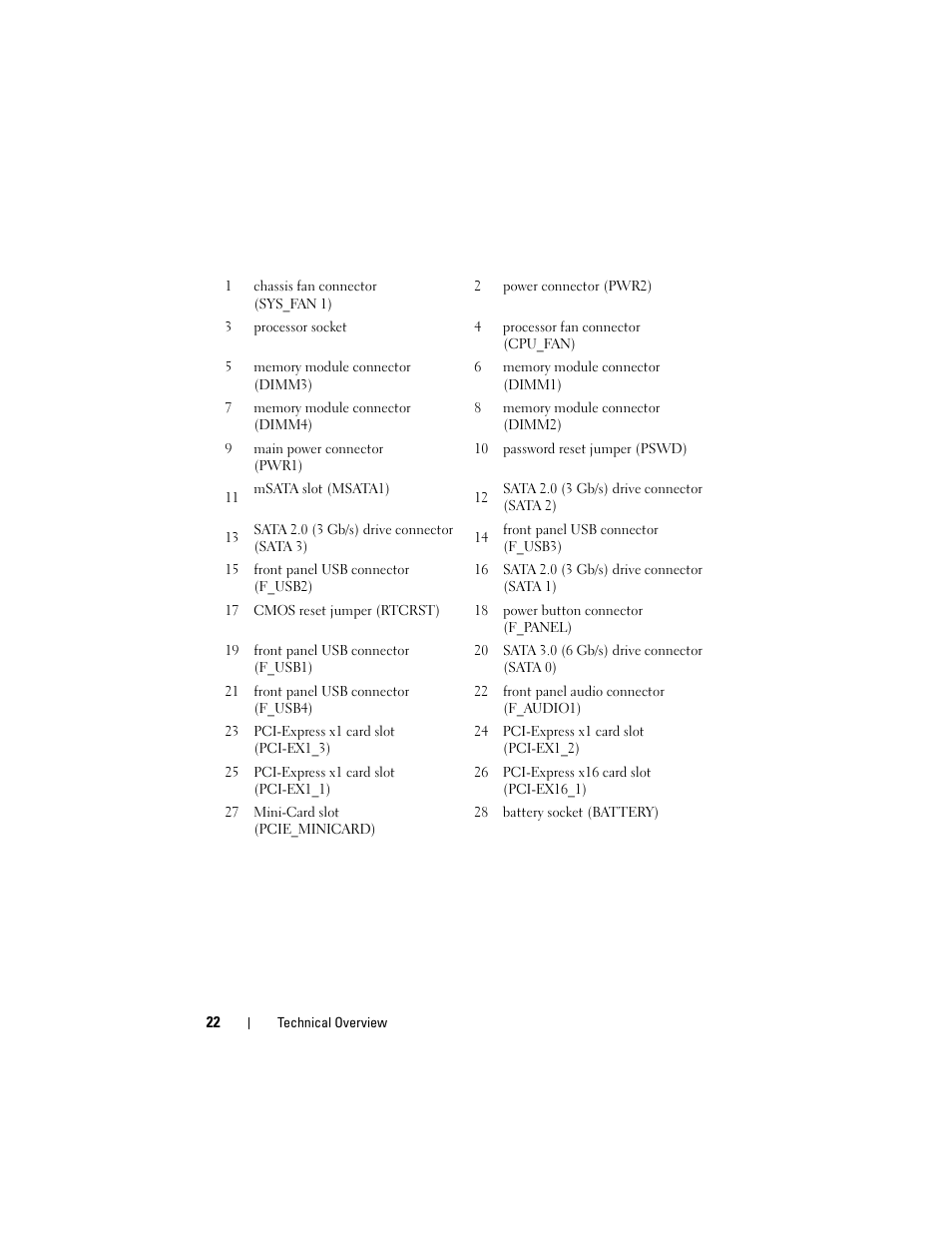 Dell XPS 8500 (Early 2012) User Manual | Page 22 / 136