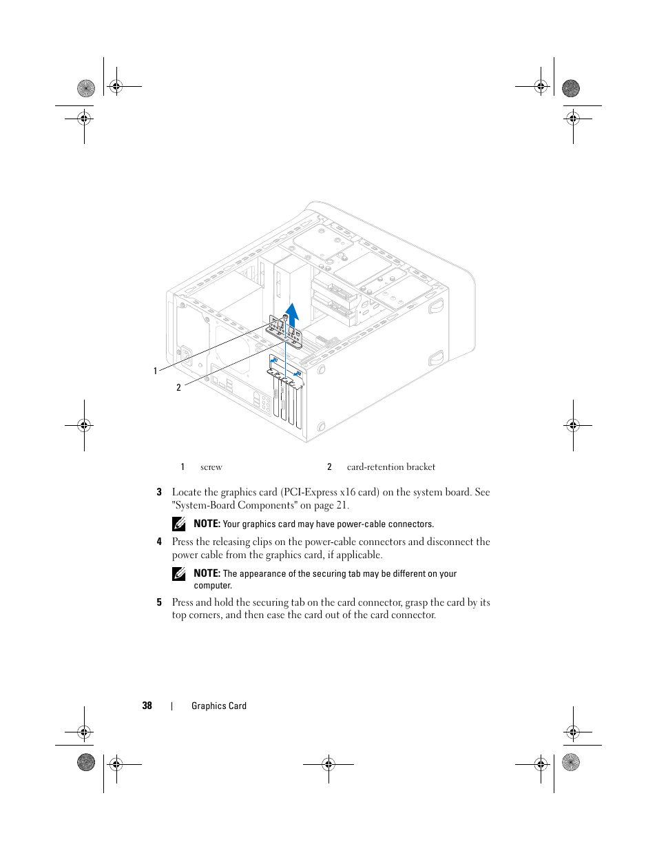 Dell XPS 8500 (Early 2012) User Manual | Page 38 / 136
