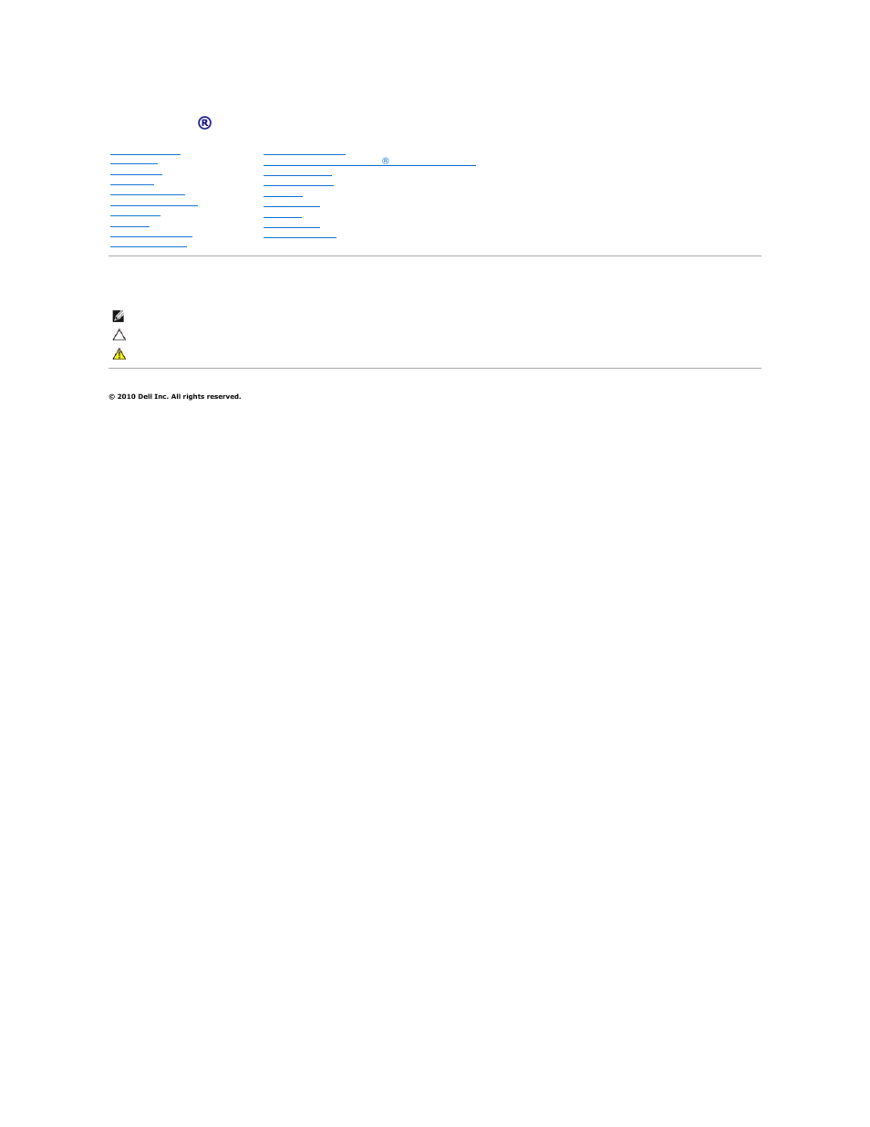 Dell Alienware M11x R2 (Mid 2010) User Manual | 43 pages