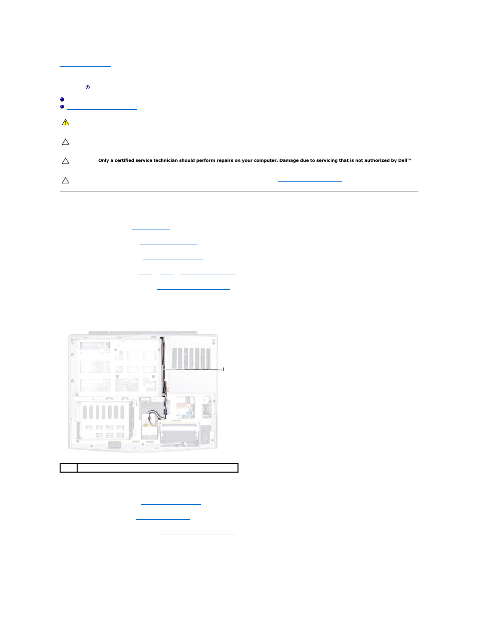 Display assembly, Removing the display assembly | Dell Alienware M11x R2 (Mid 2010) User Manual | Page 14 / 43