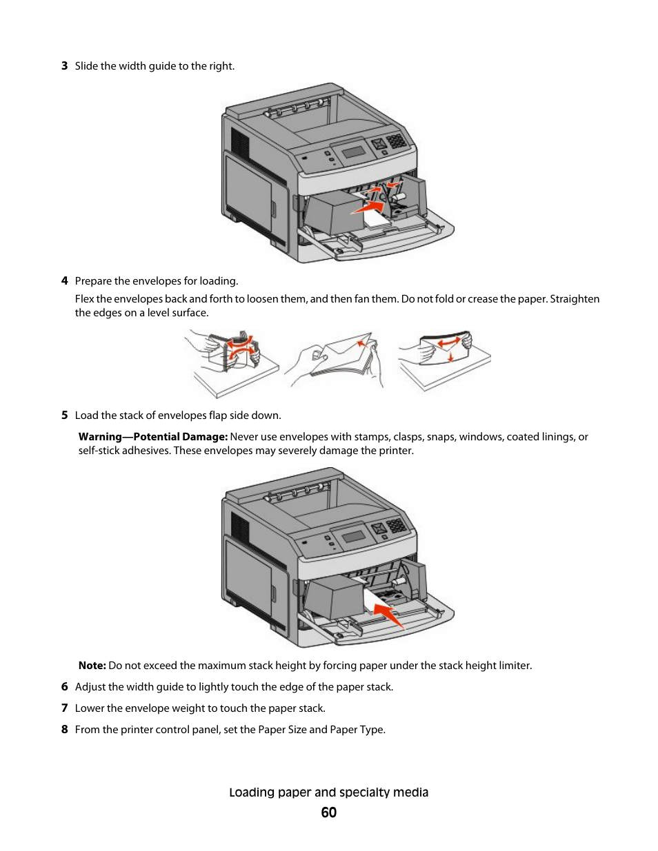 Dell 5530/dn Mono Laser Printer User Manual | Page 60 / 207