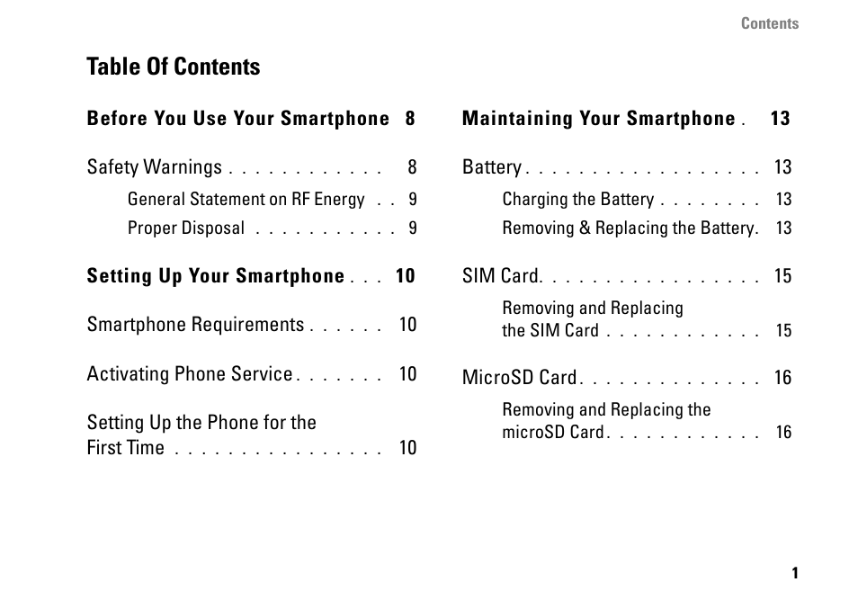 Dell MINI 3IX User Manual | Page 3 / 145