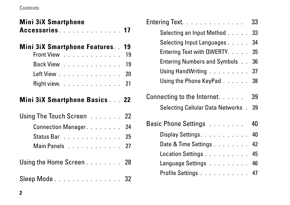 Dell MINI 3IX User Manual | Page 4 / 145