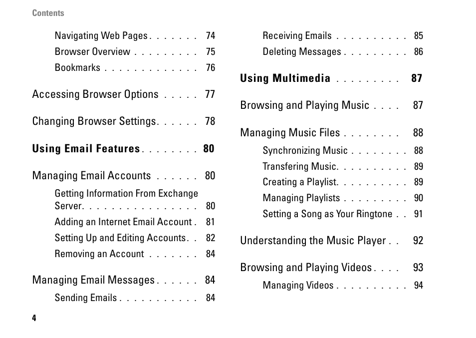 Dell MINI 3IX User Manual | Page 6 / 145
