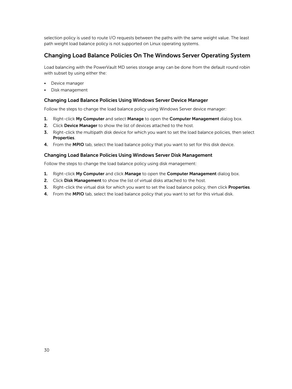 Dell PowerVault MD3420 User Manual | Page 30 / 30