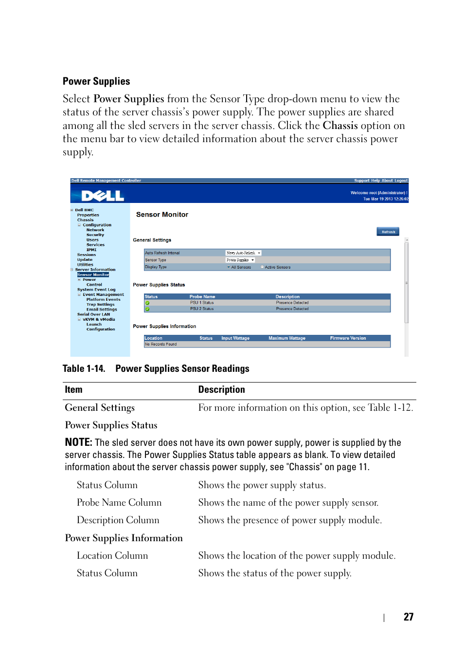 Dell PowerEdge C6220 User Manual | Page 27 / 78