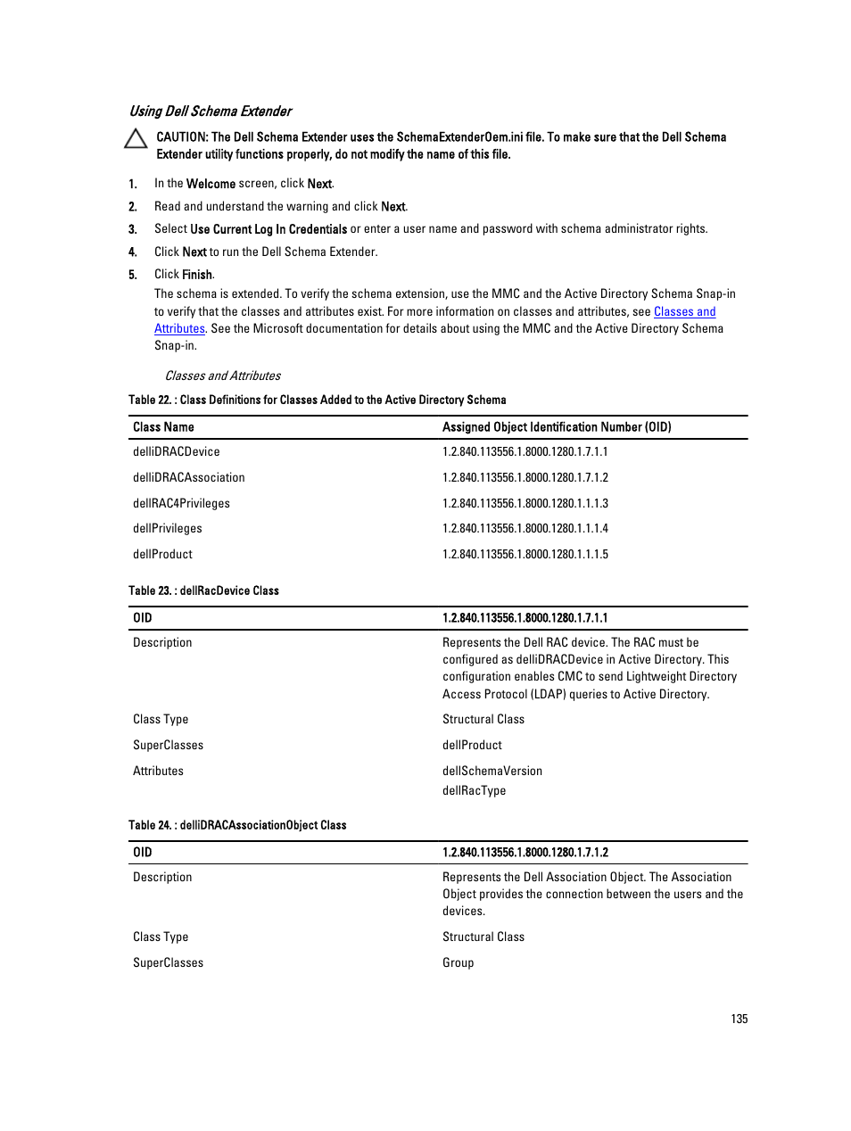 Dell POWEREDGE M1000E User Manual | Page 135 / 260