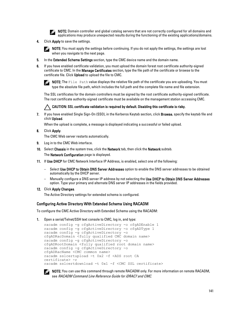 Dell POWEREDGE M1000E User Manual | Page 141 / 260