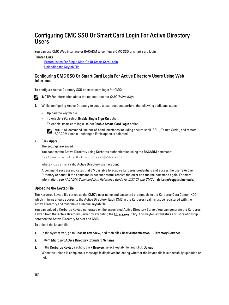 Dell POWEREDGE M1000E User Manual | Page 150 / 260