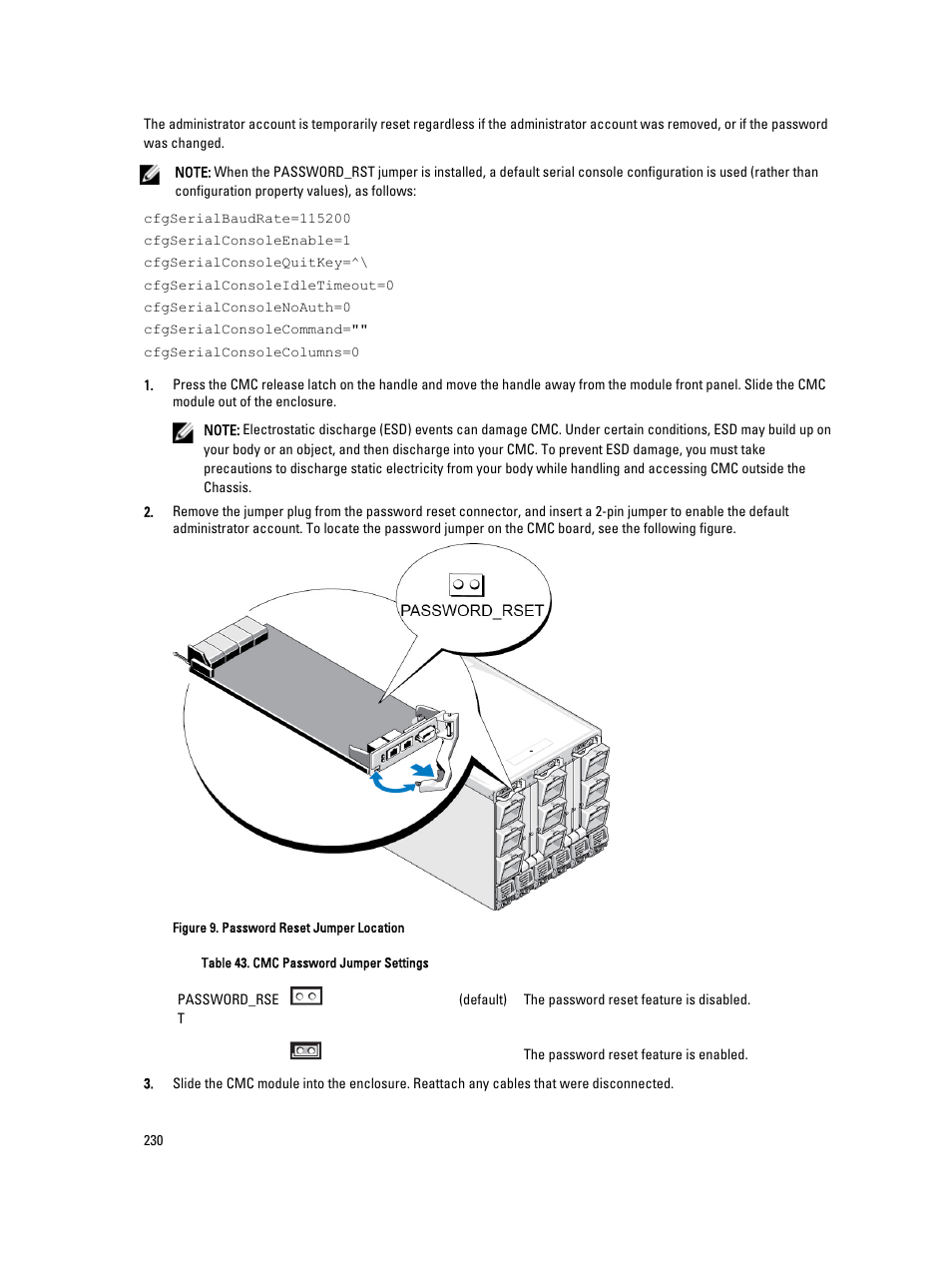 Dell POWEREDGE M1000E User Manual | Page 230 / 260