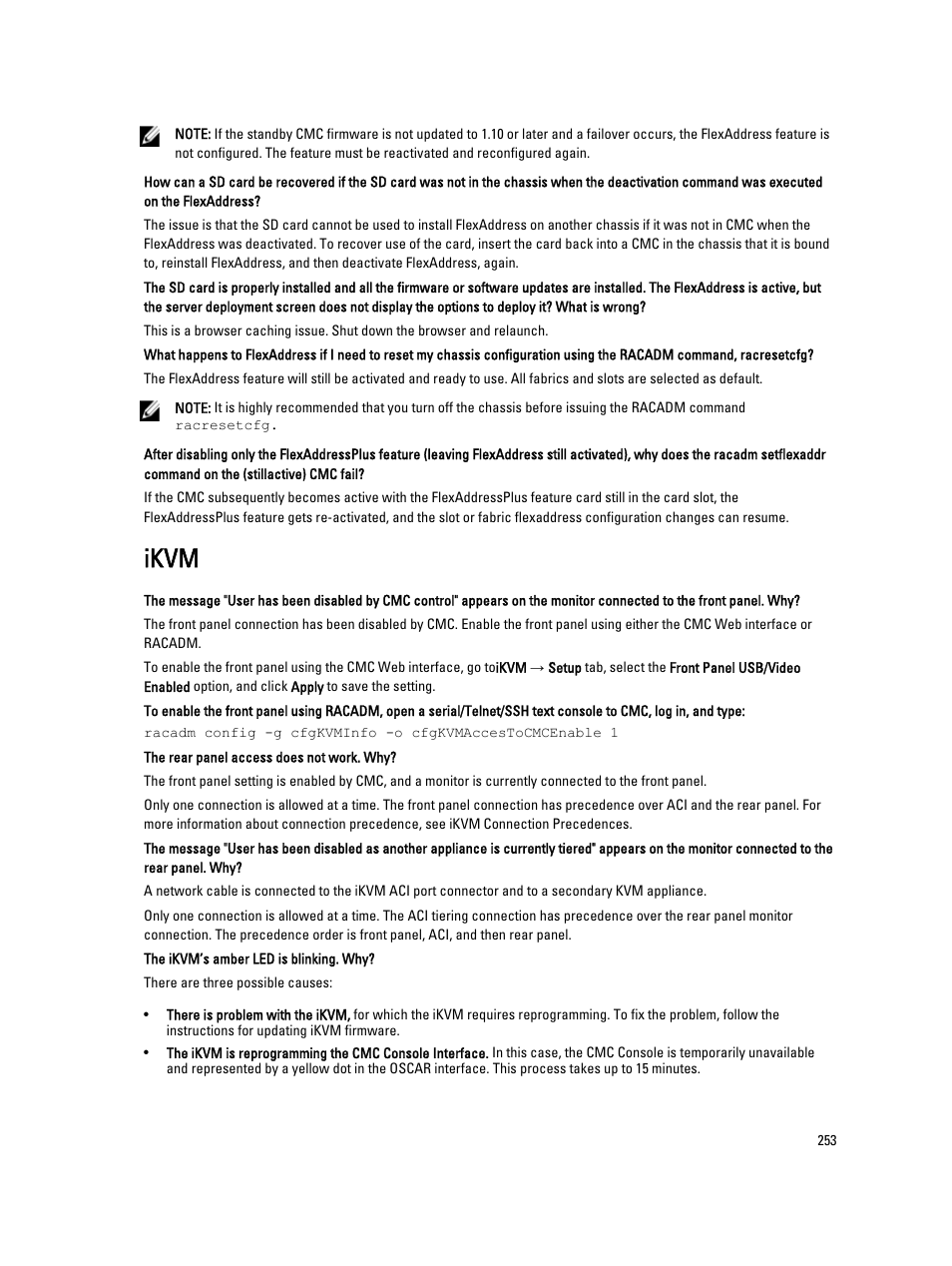 Ikvm | Dell POWEREDGE M1000E User Manual | Page 253 / 260