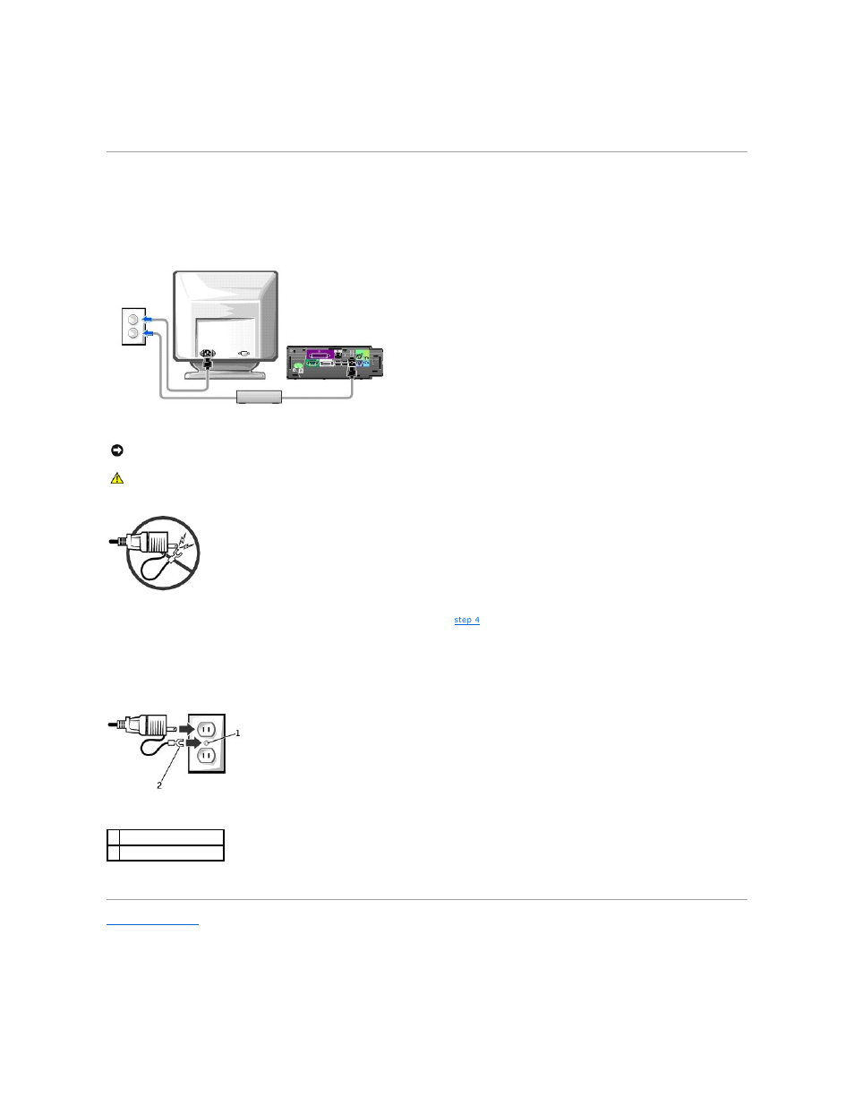Connecting the power adapter | Dell OptiPlex SX270N User Manual | Page 19 / 102