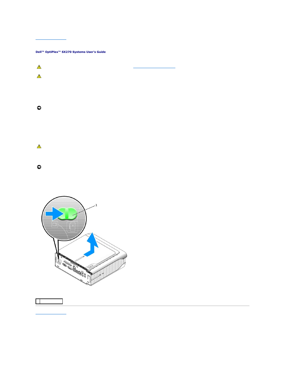 Removing the computer cover | Dell OptiPlex SX270N User Manual | Page 45 / 102