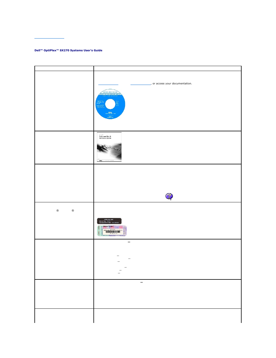 Finding information for your computer | Dell OptiPlex SX270N User Manual | Page 48 / 102