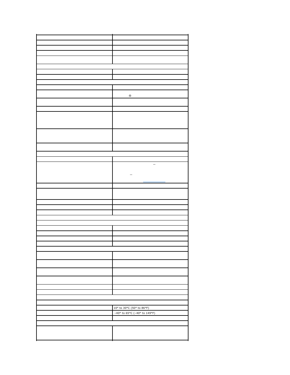 Key combinations, Controls and lights, Power | Physical, Environmental | Dell OptiPlex SX270N User Manual | Page 97 / 102