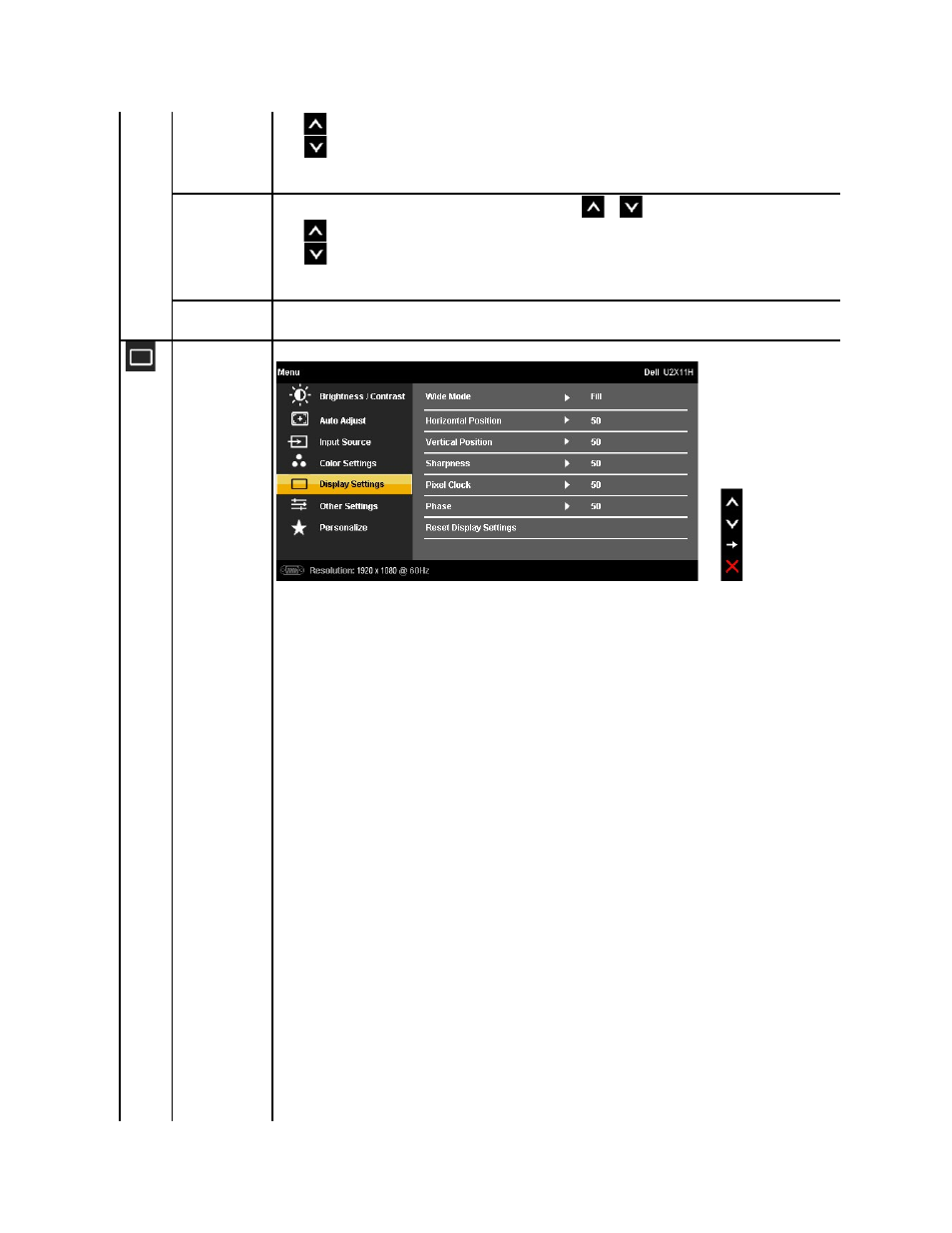 Dell U2311H Monitor User Manual | Page 21 / 38