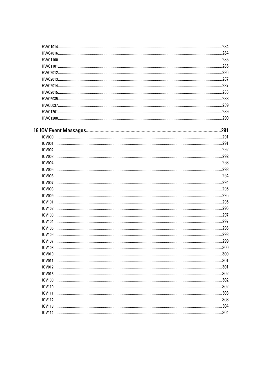16 iov event messages | Dell PowerEdge VRTX User Manual | Page 14 / 931