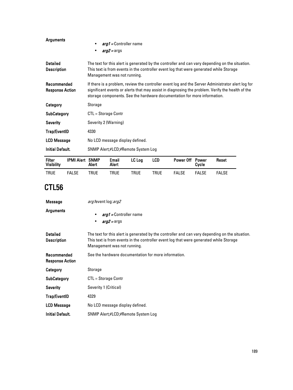 Ctl56 | Dell PowerEdge VRTX User Manual | Page 189 / 931