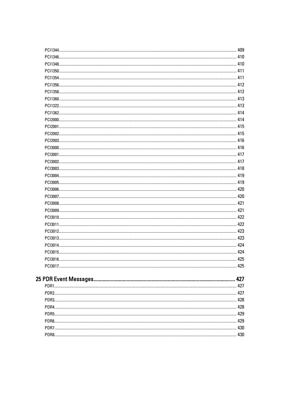 25 pdr event messages | Dell PowerEdge VRTX User Manual | Page 20 / 931