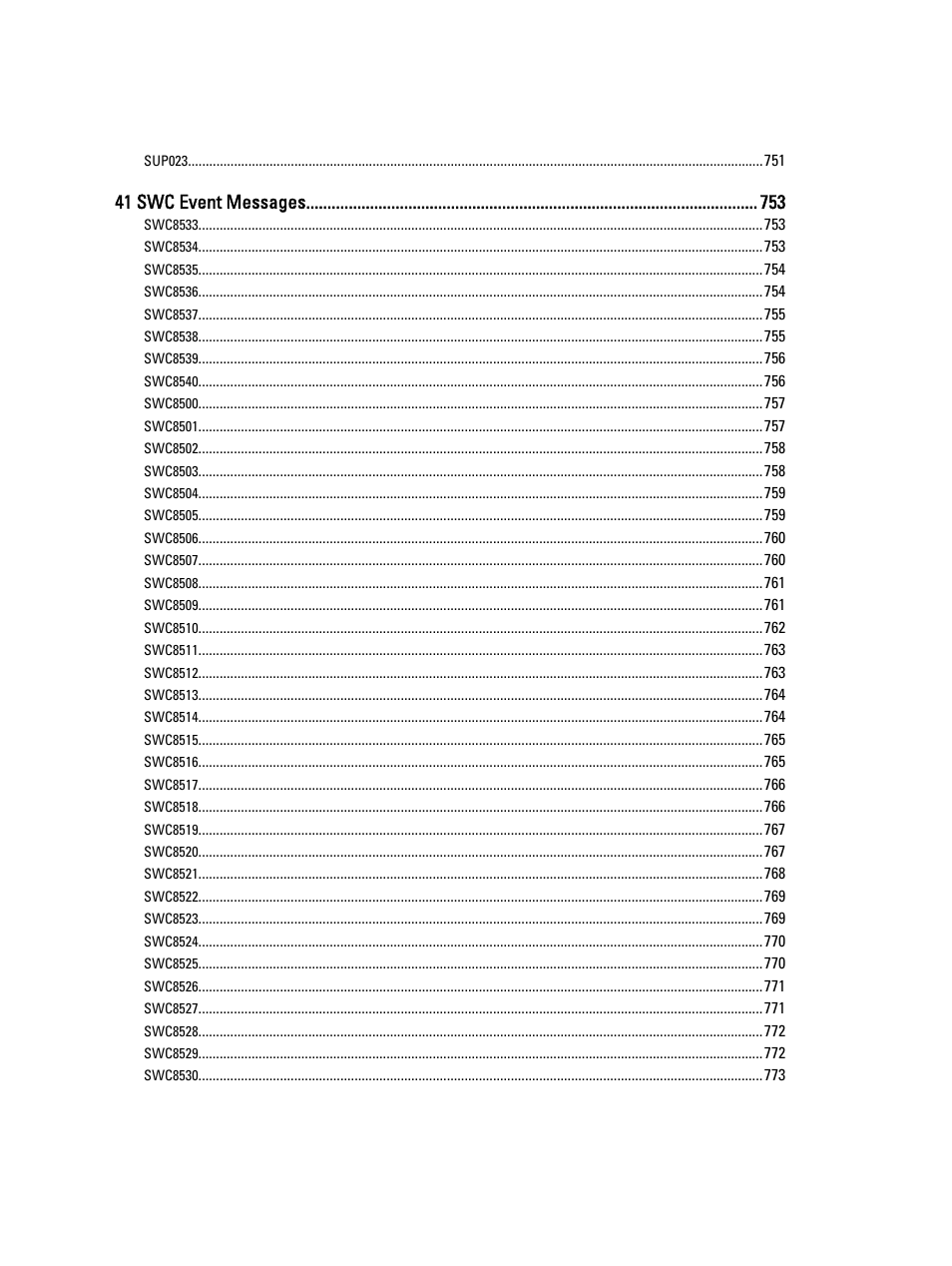 41 swc event messages | Dell PowerEdge VRTX User Manual | Page 36 / 931