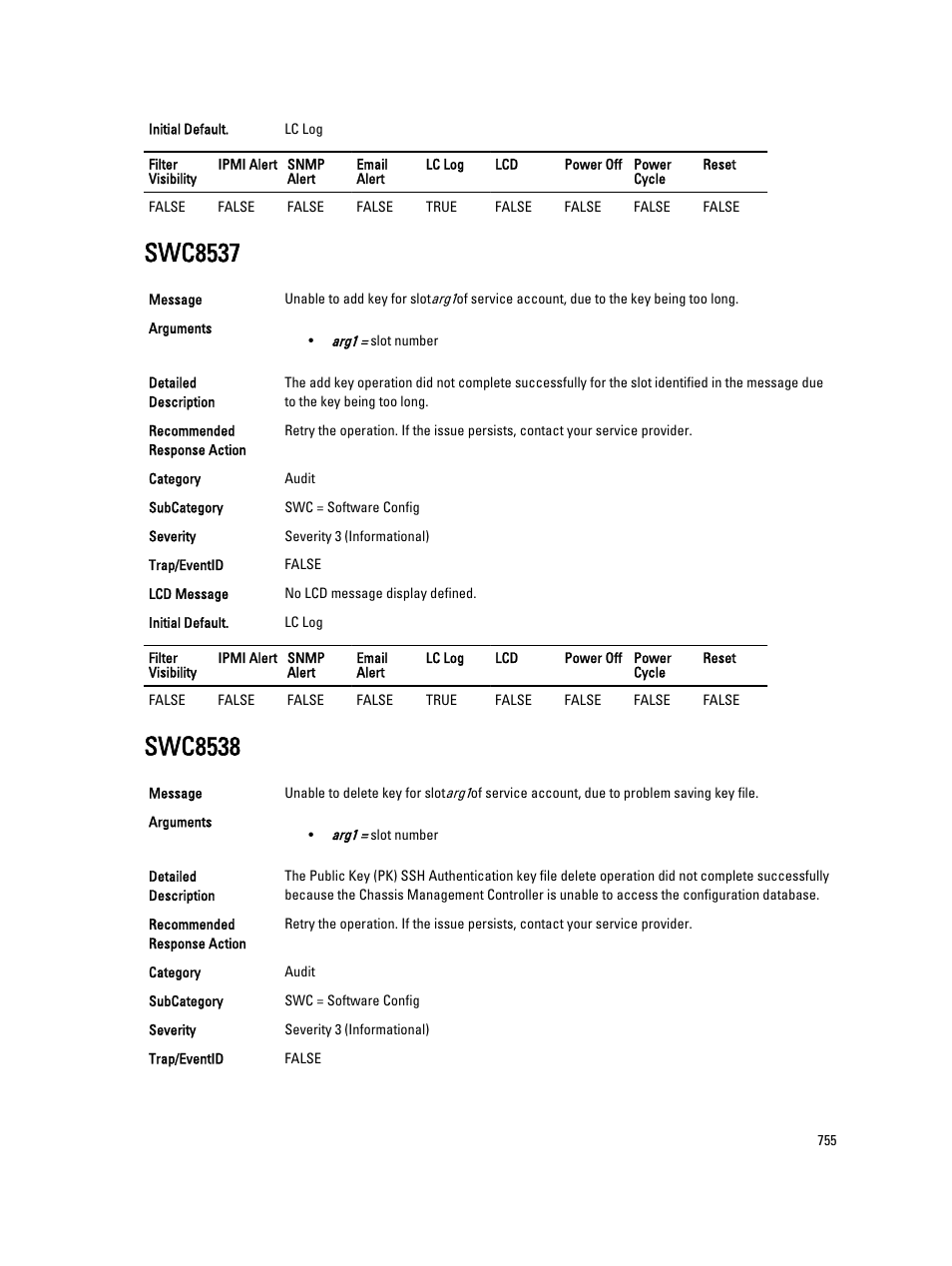 Swc8537, Swc8538 | Dell PowerEdge VRTX User Manual | Page 755 / 931