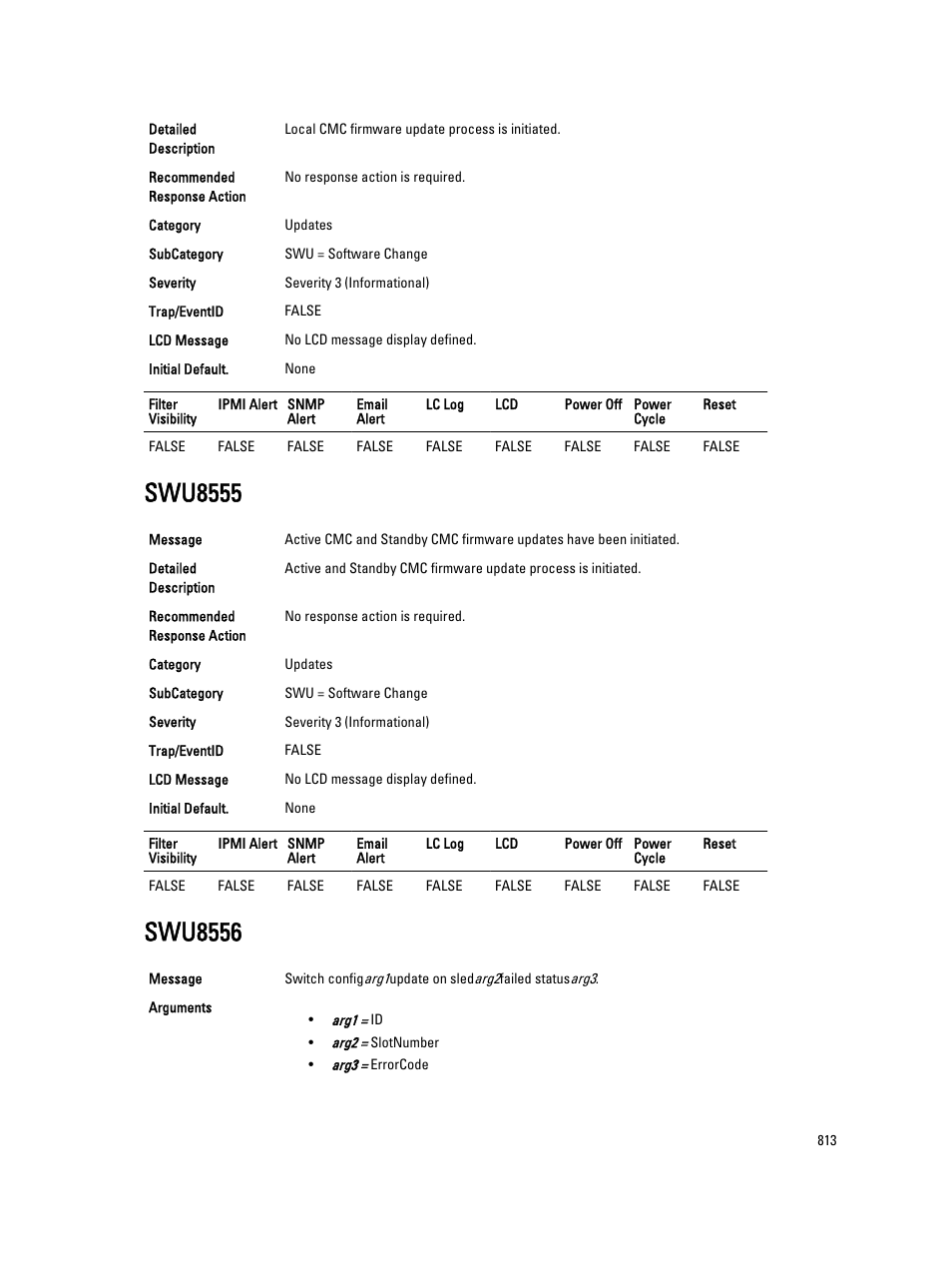 Swu8555, Swu8556 | Dell PowerEdge VRTX User Manual | Page 813 / 931