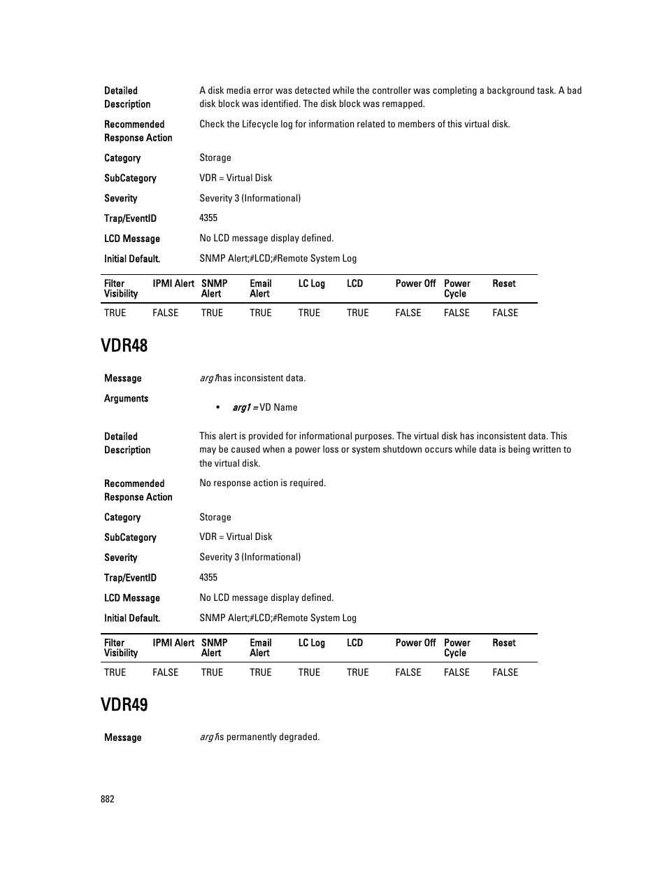 Vdr48, Vdr49 | Dell PowerEdge VRTX User Manual | Page 882 / 931