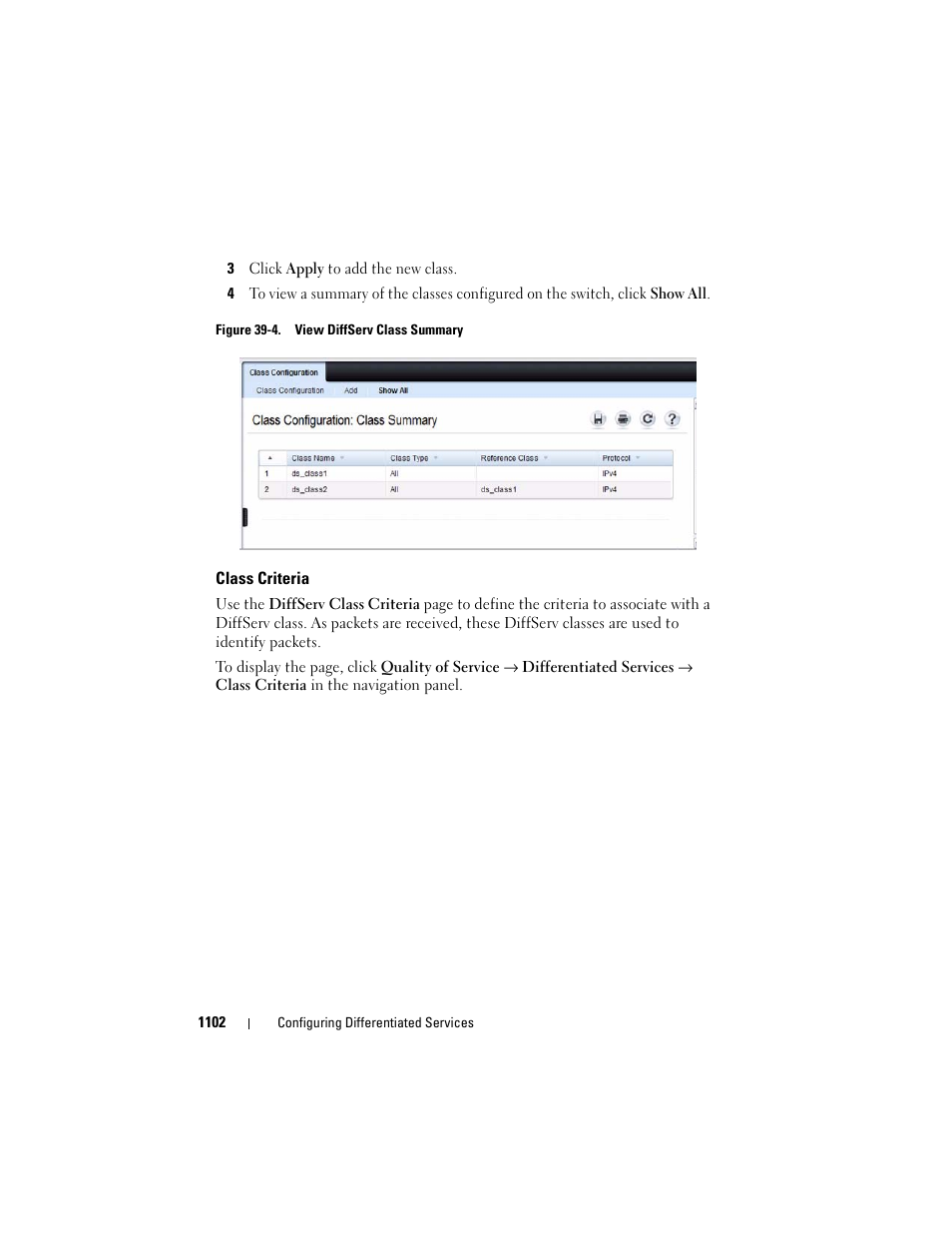 Class criteria | Dell POWEREDGE M1000E User Manual | Page 1102 / 1246