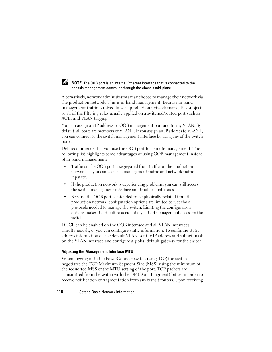 Dell POWEREDGE M1000E User Manual | Page 118 / 1246