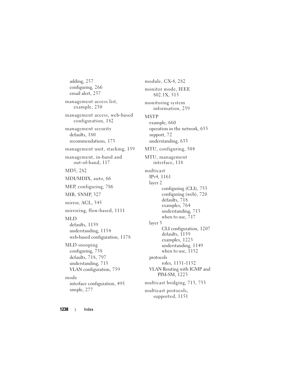 Dell POWEREDGE M1000E User Manual | Page 1238 / 1246