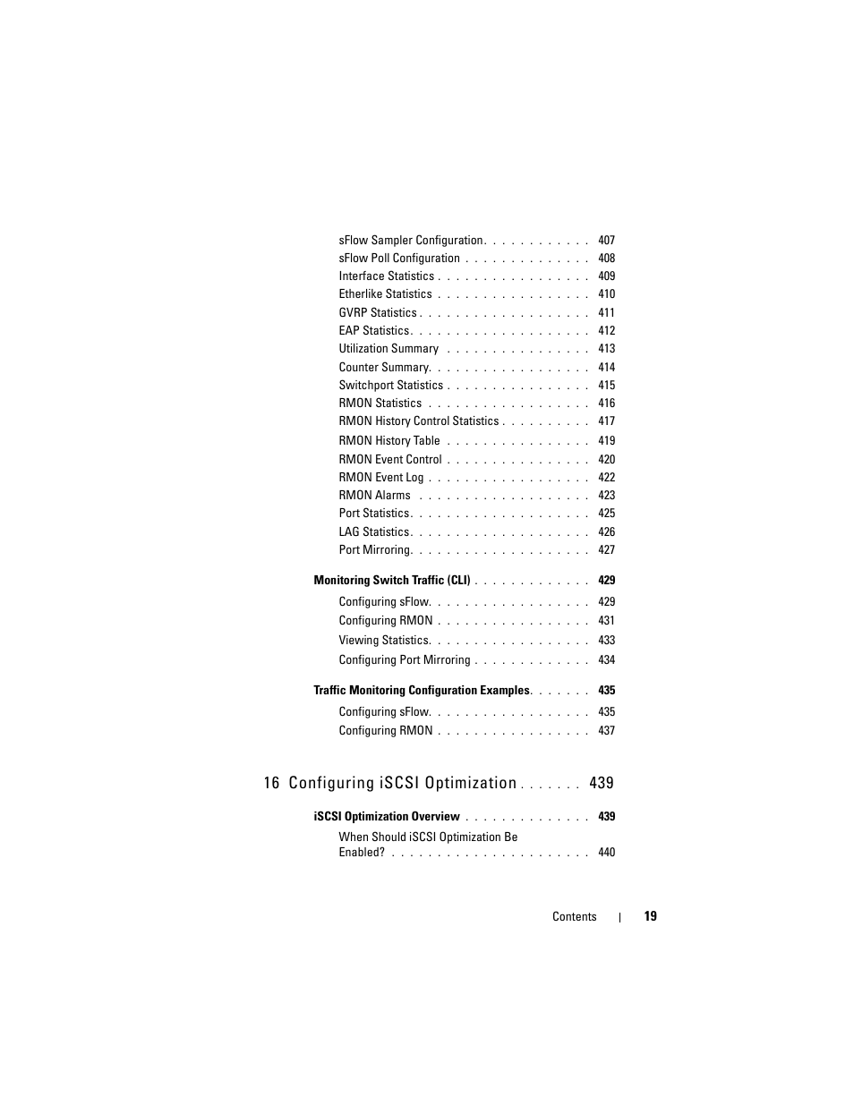 16 configuring iscsi optimization | Dell POWEREDGE M1000E User Manual | Page 19 / 1246